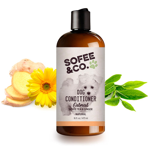 Natural Oatmeal Dog Conditioner - White Tea & Ginger